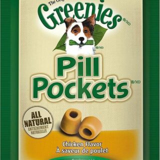 Greenies Pill Pockets Canine Chicken Flavor Dog Treats